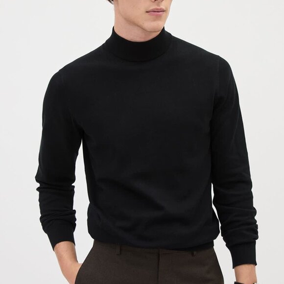 Mock-Neck Sweater L - Picture 2 of 4